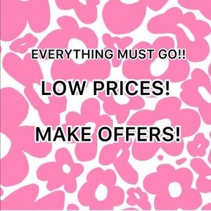 Moving soon and need to sell my clothes!